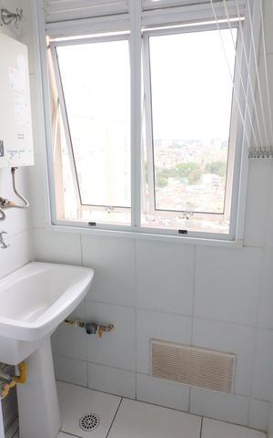 Apartamento à venda com 46m², 2 quartos e 1 vagaCozinha e Área de Serviço