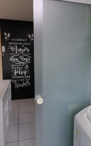 Apartamento à venda com 46m², 2 quartos e 1 vagaCozinha e Área de Serviço