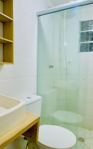Apartamento para alugar com 64m², 2 quartos e sem vaga Apartamento para alugar com 64m², 2 quartos e sem vagaBanheiro