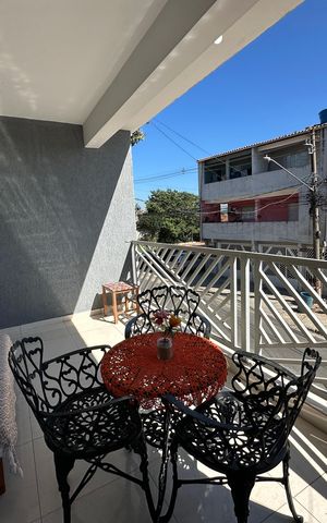 Casa à venda com 144m², 2 quartos e 2 vagas Casa à venda com 144m², 2 quartos e 2 vagasVaranda