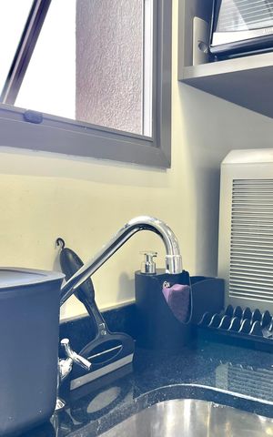 Studio à venda com 32m², 1 quarto e sem vagaCozinha