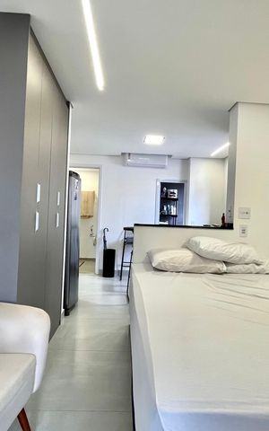 Studio à venda com 32m², 1 quarto e sem vagaStudio