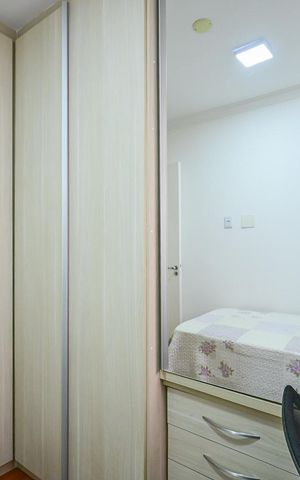 Apartamento para alugar com 44m², 2 quartos e 1 vagaQuarto 2
