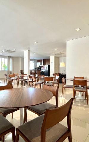 Apartamento à venda com 77m², 2 quartos e 2 vagas Apartamento à venda com 77m², 2 quartos e 2 vagasÁrea comum - Salão de festas