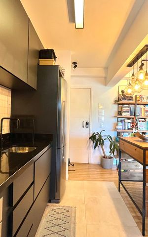 Apartamento à venda com 77m², 2 quartos e 2 vagas Apartamento à venda com 77m², 2 quartos e 2 vagasCozinha