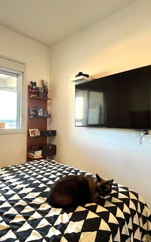 Apartamento à venda com 77m², 2 quartos e 2 vagas Apartamento à venda com 77m², 2 quartos e 2 vagasSuite
