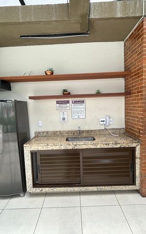 Apartamento à venda com 49m², 2 quartos e sem vagaÁrea comum - Churrasqueira