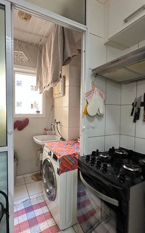 Apartamento à venda com 68m², 3 quartos e 1 vaga Apartamento à venda com 68m², 3 quartos e 1 vagaÁrea de Serviço
