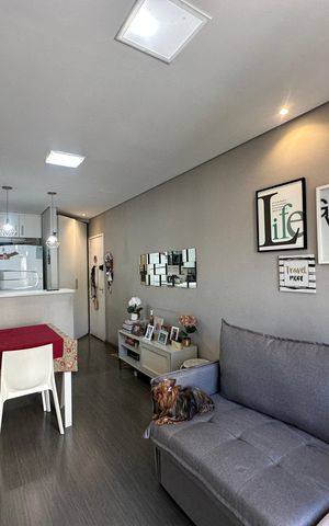 Apartamento à venda com 68m², 3 quartos e 1 vaga Apartamento à venda com 68m², 3 quartos e 1 vagaSala