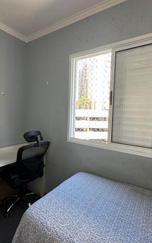 Apartamento à venda com 68m², 3 quartos e 1 vaga Apartamento à venda com 68m², 3 quartos e 1 vagaQuarto 2