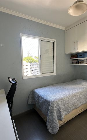 Apartamento à venda com 68m², 3 quartos e 1 vaga Apartamento à venda com 68m², 3 quartos e 1 vagaQuarto 2
