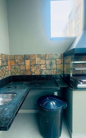 Studio à venda com 38m², 1 quarto e 1 vaga Studio à venda com 38m², 1 quarto e 1 vagaChurrasqueira