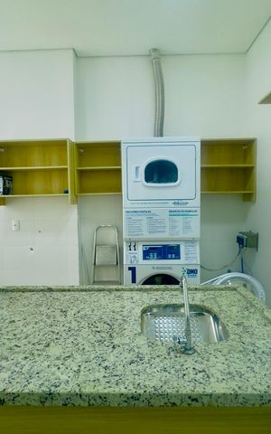 Studio à venda com 38m², 1 quarto e 1 vaga Studio à venda com 38m², 1 quarto e 1 vagaLavanderia
