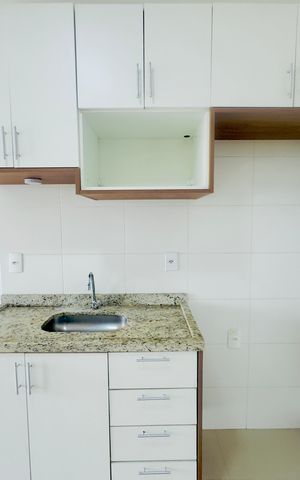 Studio à venda com 38m², 1 quarto e 1 vaga Studio à venda com 38m², 1 quarto e 1 vagaQuarto Cozinha