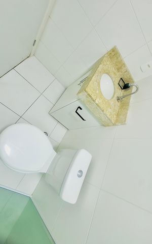 Studio à venda com 38m², 1 quarto e 1 vaga Studio à venda com 38m², 1 quarto e 1 vagaBanheiro