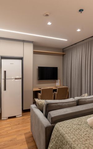 Studio à venda com 34m², 1 quarto e sem vaga Studio à venda com 34m², 1 quarto e sem vagaSala/Quarto