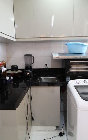 Apartamento para alugar com 60m², 2 quartos e 1 vagaCozinha e Área de Serviço