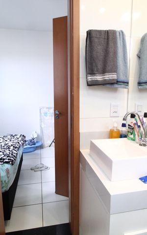 Apartamento para alugar com 60m², 2 quartos e 1 vagaBanheiro do Quarto 2