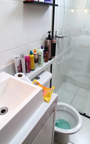 Apartamento para alugar com 60m², 2 quartos e 1 vagaBanheiro Social