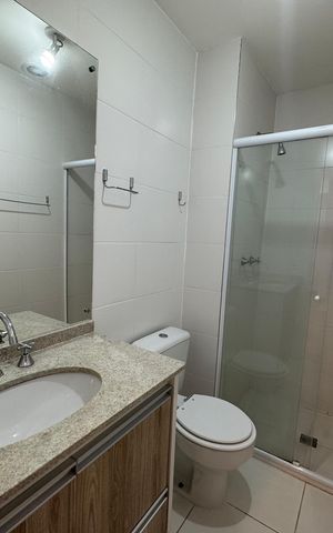 Apartamento à venda com 41m², 1 quarto e 1 vaga Apartamento à venda com 41m², 1 quarto e 1 vagaBanheiro