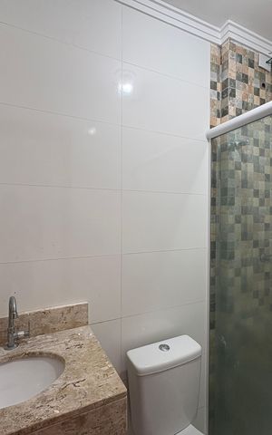 Apartamento para alugar com 60m², 2 quartos e sem vaga Apartamento para alugar com 60m², 2 quartos e sem vagaBanheiro