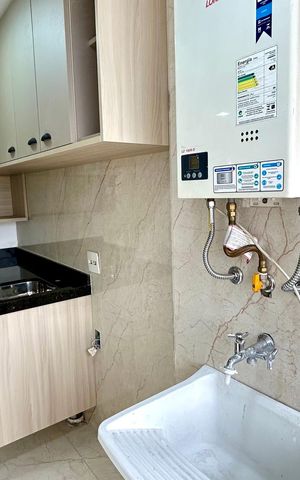 Apartamento à venda com 106m², 2 quartos e 1 vaga Apartamento à venda com 106m², 2 quartos e 1 vagaÁrea de Serviço