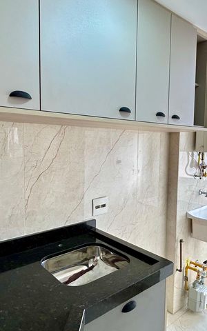 Apartamento à venda com 106m², 2 quartos e 1 vaga Apartamento à venda com 106m², 2 quartos e 1 vagaCozinha