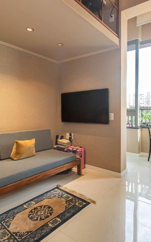 Studio à venda com 34m², 1 quarto e sem vagaSala