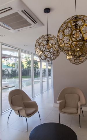 Apartamento à venda com 70m², 1 quarto e 2 vagasHall social
