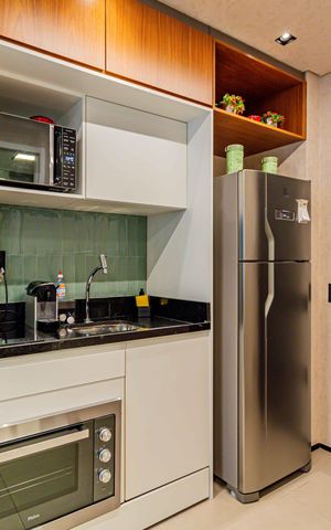 Studio à venda com 22m², 1 quarto e sem vaga Studio à venda com 22m², 1 quarto e sem vagaCozinha