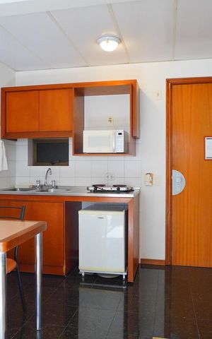 Apartamento para alugar com 36m², 1 quarto e sem vagaCozinha 