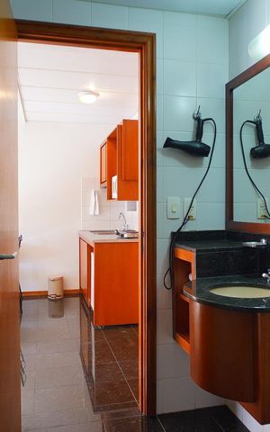 Apartamento para alugar com 36m², 1 quarto e sem vagaBanheiro 