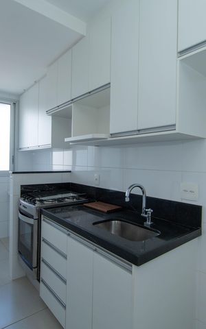 Apartamento à venda com 60m², 2 quartos e 2 vagas Apartamento à venda com 60m², 2 quartos e 2 vagasCOZINHA