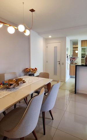 Apartamento à venda com 119m², 3 quartos e 2 vagas Apartamento à venda com 119m², 3 quartos e 2 vagasSala