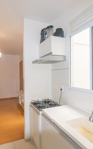 Apartamento à venda com 40m², 2 quartos e 1 vaga Apartamento à venda com 40m², 2 quartos e 1 vagaCozinha e Área de Serviço