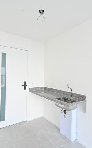 Studio à venda com 23m², 1 quarto e sem vagaCozinha