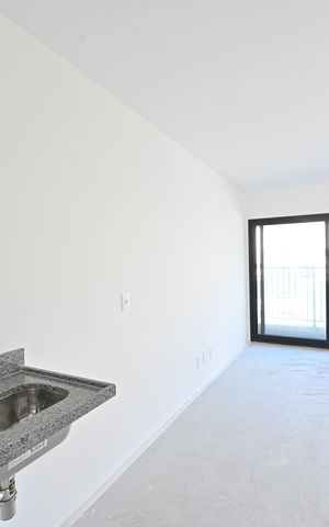Studio à venda com 23m², 1 quarto e sem vagaCozinha