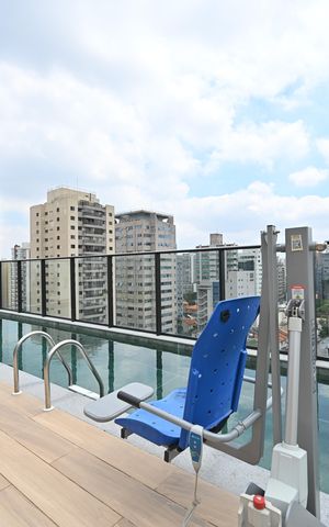 Studio à venda com 23m², 1 quarto e sem vagaPiscina
