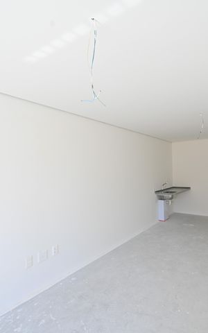 Studio à venda com 38m², 1 quarto e sem vagaSala/Quarto