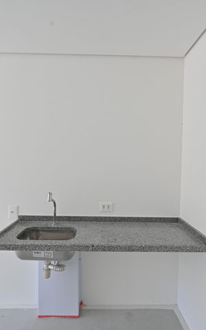 Studio à venda com 38m², 1 quarto e sem vagaCozinha