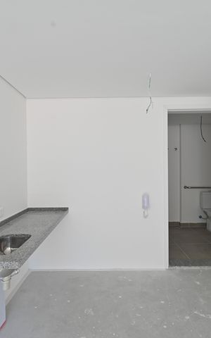 Studio à venda com 38m², 1 quarto e sem vagaCozinha