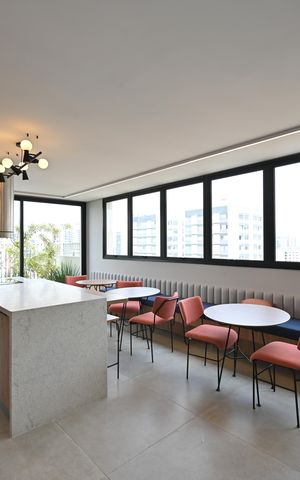Studio à venda com 38m², 1 quarto e sem vagaSalão de Festas