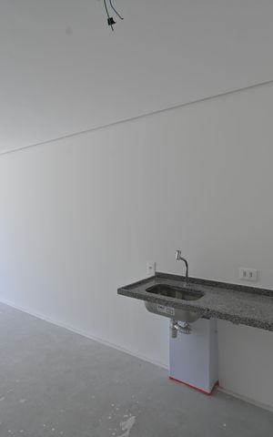 Studio à venda com 38m², 1 quarto e sem vagaCozinha