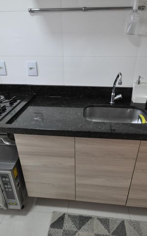 Apartamento à venda com 52m², 2 quartos e 1 vagaCozinha