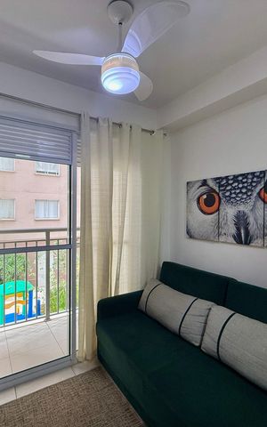 Apartamento para alugar com 30m², 1 quarto e sem vaga Apartamento para alugar com 30m², 1 quarto e sem vagaSala