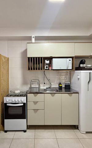 Apartamento para alugar com 30m², 1 quarto e sem vaga Apartamento para alugar com 30m², 1 quarto e sem vagaCozinha