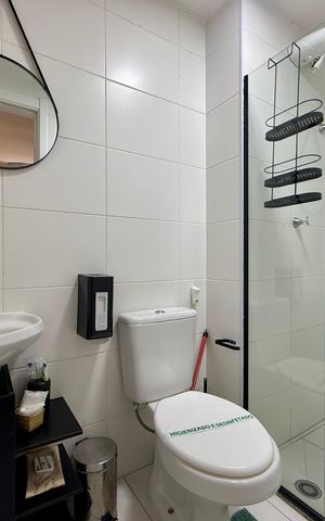 Apartamento para alugar com 30m², 1 quarto e sem vaga Apartamento para alugar com 30m², 1 quarto e sem vagaBanheiro Suíte