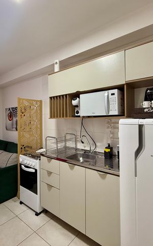 Apartamento para alugar com 30m², 1 quarto e sem vaga Apartamento para alugar com 30m², 1 quarto e sem vagaCozinha