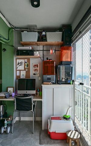 Apartamento à venda com 49m², 2 quartos e 1 vagaVaranda