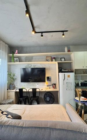 Studio à venda com 26m², 1 quarto e sem vaga Studio à venda com 26m², 1 quarto e sem vagaStudio